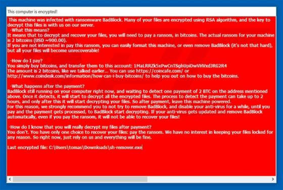 BadBlock Epressersoftware