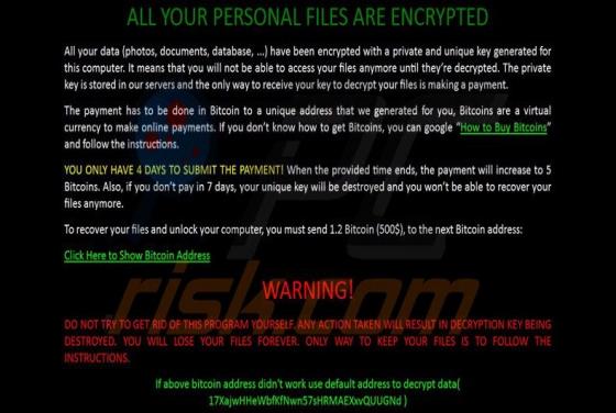 zCrypt Erpressersoftware