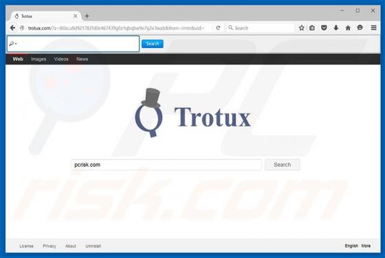 Trotux.com Weiterleitung