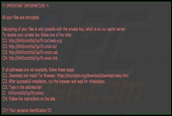 BartCrypt Erpressersoftware