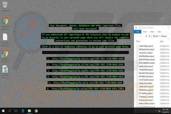 Cerber2 Erpressersoftware