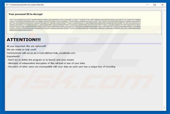 Help_you@india.com Erpressersoftware