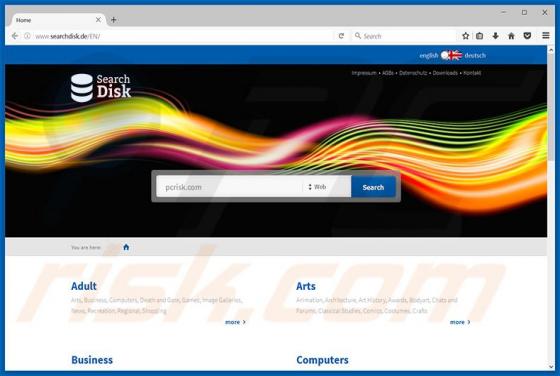Searchdisk.de Weiterleitung