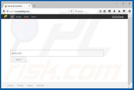 Search.sosodesktop.com Weiterleitung