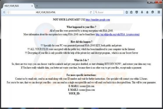 CryptoMix Erpressersoftware [Aktualisiert]