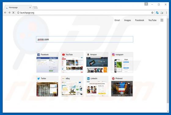 Launchpage.org Weiterleitung