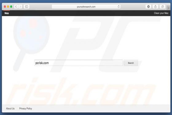Yoursafesearch.com Weiterleitung (Mac)