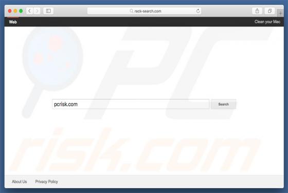 Rack-search.com Weiterleitung (Mac)