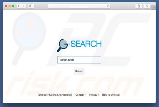 G-search.pro Weiterleitung (Mac)
