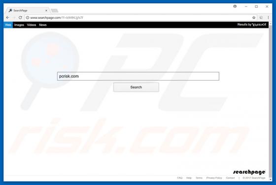 Searchpage.com Weiterleitung