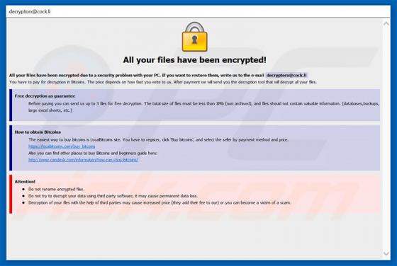 Wyvern Erpressersoftware