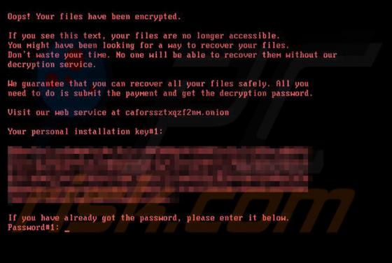 Bad Rabbit Erpressersoftware