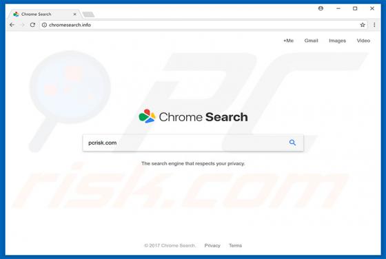 Chromesearch.info Weiterleitung