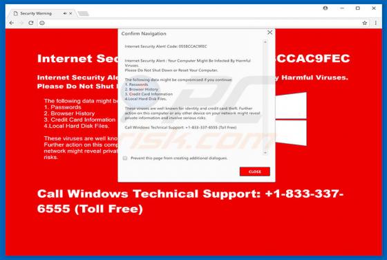 Code 055BCCAC9FEC Schwindel