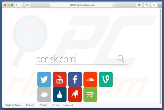 Search.playsearchnow.com Weiterleitung (Mac)