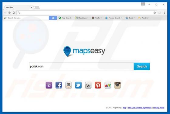 Mapseasy.net Weiterleitung
