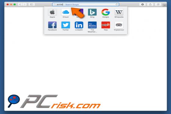 Spidersearchshop.com Weitertleitung (Mac)