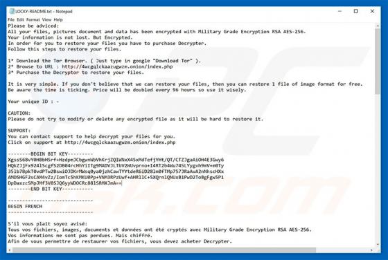 Locky Imposter Erpressersoftware