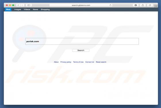 Search.gilpierro.com Weiterleitung (Mac)