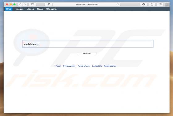 Search.borderov.com Weiterleitung (Mac)