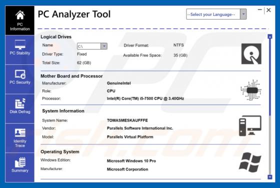 PC Analyzer Tool Betrug