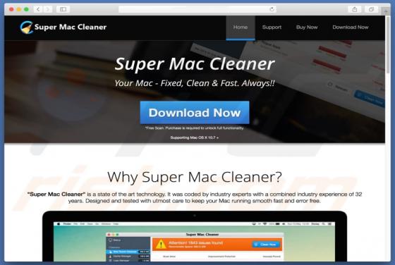 Super Mac Cleaner Unerwünschte Anwendung (Mac)