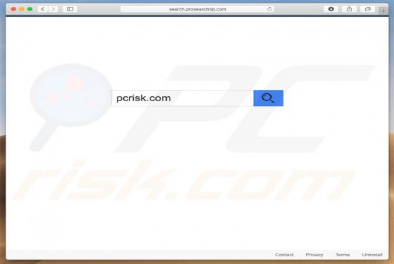 Search.prosearchtip.com Weiterleitung (Mac)
