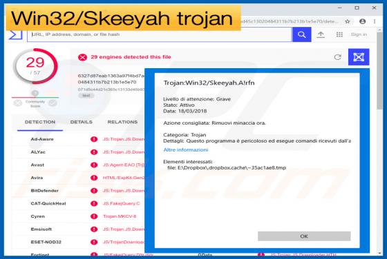 Win32/Skeeyah Trojaner