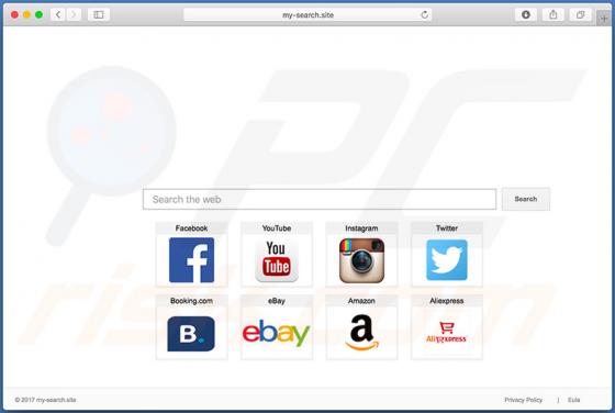 My-search.site Weiterleitung (Mac)