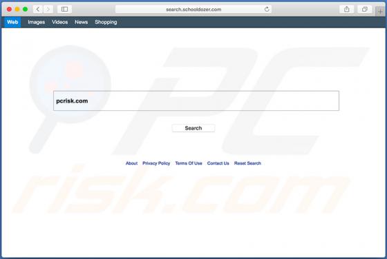 Search.schooldozer.com Weiterleitung (Mac)