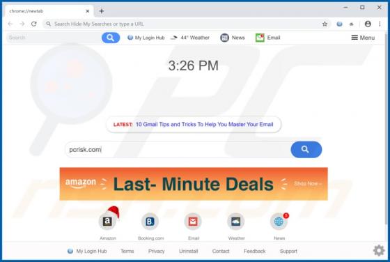 My Login Hub Browserentführer