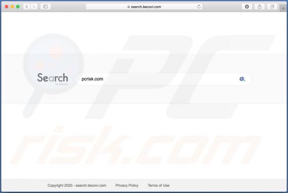 Search.becovi.com Weiterleitung (Mac)