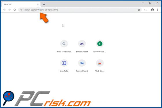 SearchWizard Browserentführer