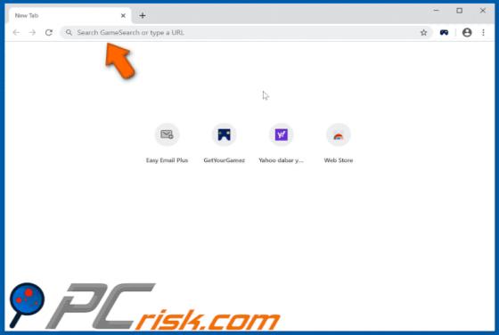 GameSearch Browserentführer
