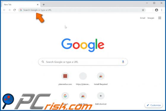Searchred01.xyz Weiterleitung