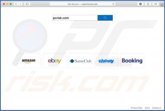 Searchsnow.com Weiterleitung (Mac)