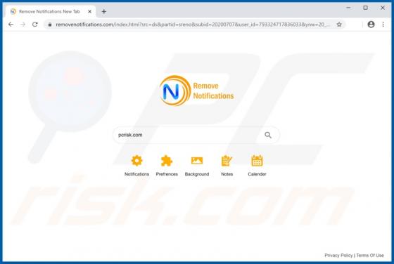 Remove Notifications Browserentführer