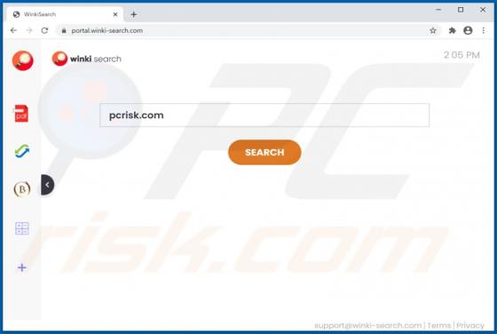 WinkiSearch Browserentführer